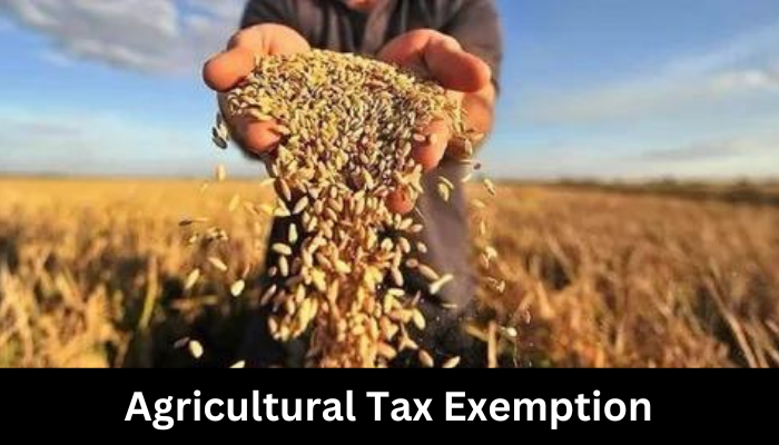 Agricultural Tax Exemption
