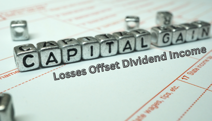 Can Capital Gains Losses Offset Dividend Income